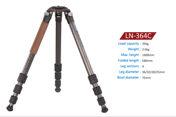 Leofoto Ln-364c Carbon Fiber Tripod